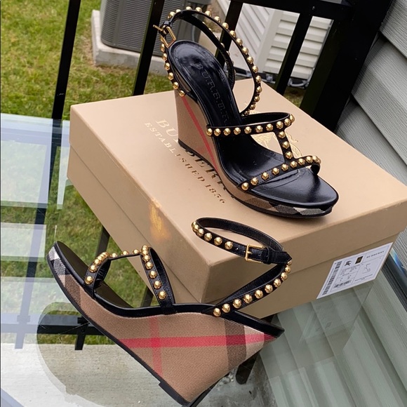 Burberry Shoes - Authentic Burberry wedges